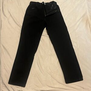 Vintage Women’s Roper Black Jeans with bare bottom bow on back
